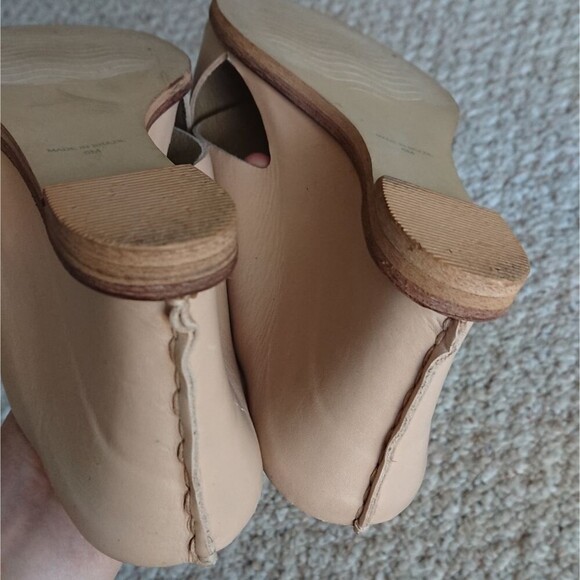 Matisse Blush all Leather Wedge Sandal size 6M - Picture 11 of 12